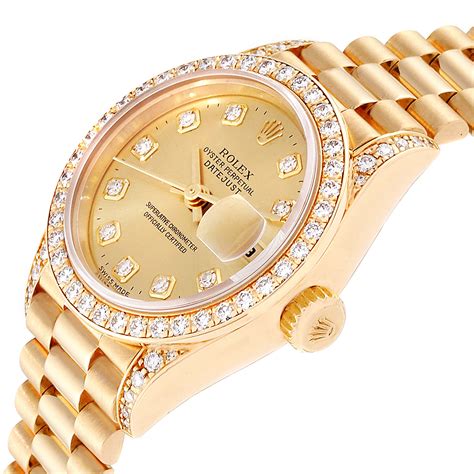 womens gold rolex|women's gold rolex watch prices.